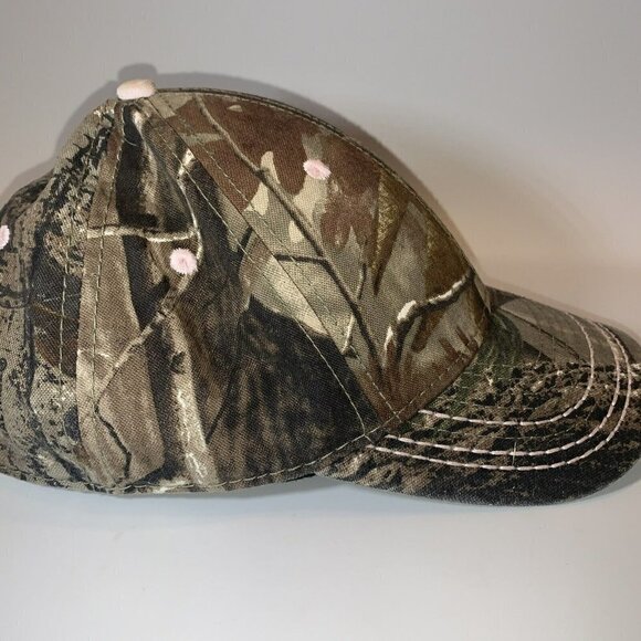 Women’s Cabela RealTree Camouflage Hat Cap Hook and Loop Strap Adjustable - Picture 5 of 8